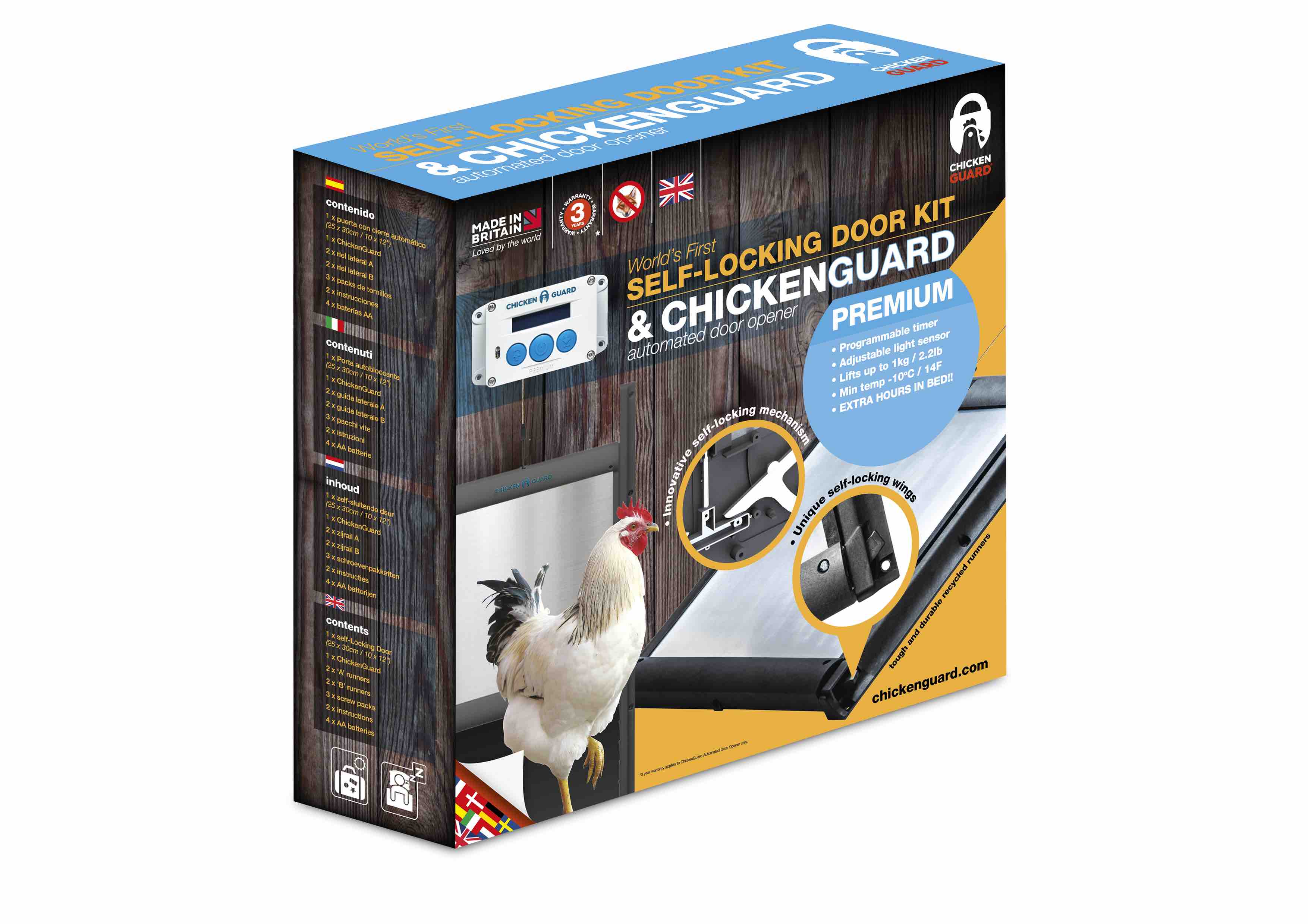 Portier Automatique Pour Poulailler Chicken Guard
